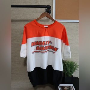 Rare 1988 Harley Davidson Racing Shirt